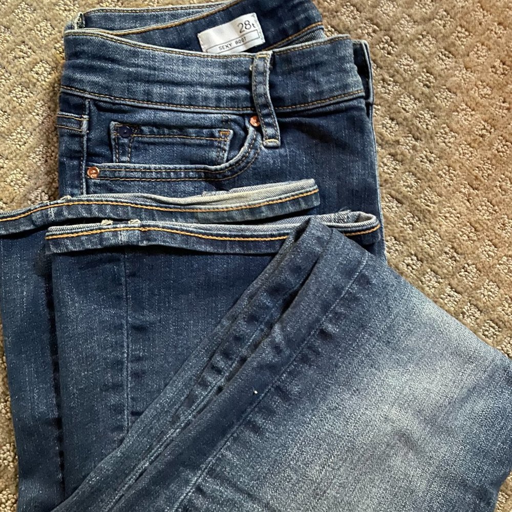 Gap 1969 28T sexy boot  EUC